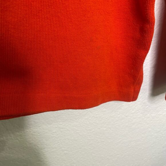 Polo by Ralph Lauren Mens Sweater Size XXL Orange 1/2 Zip Up Pullover Knit - Picture 15 of 16